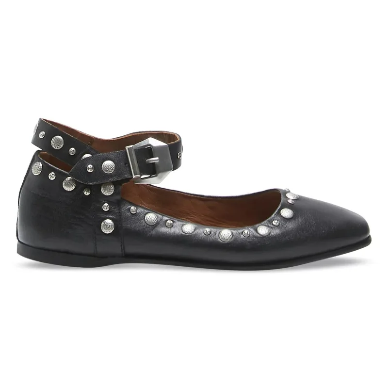 Free People Women's Mystic Mary Jane Flat Black