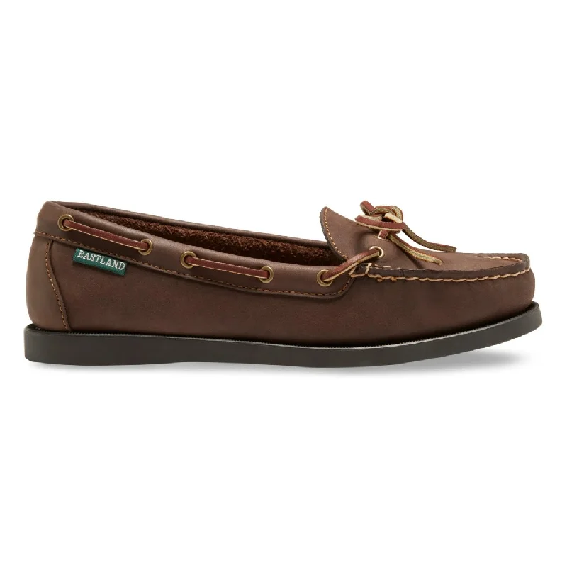 Eastland Women's Yarmouth Camp Moc Slip On Bomber Brown