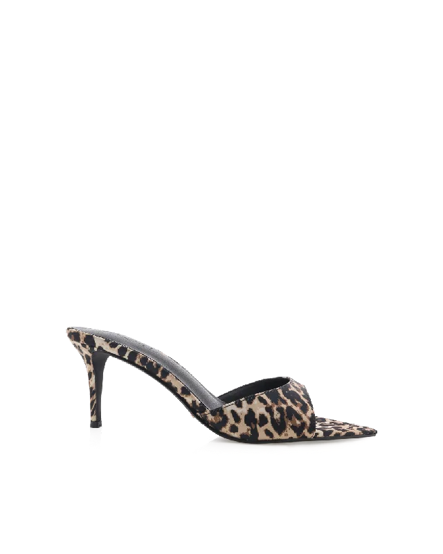 ENSLEY - LEOPARD SATIN