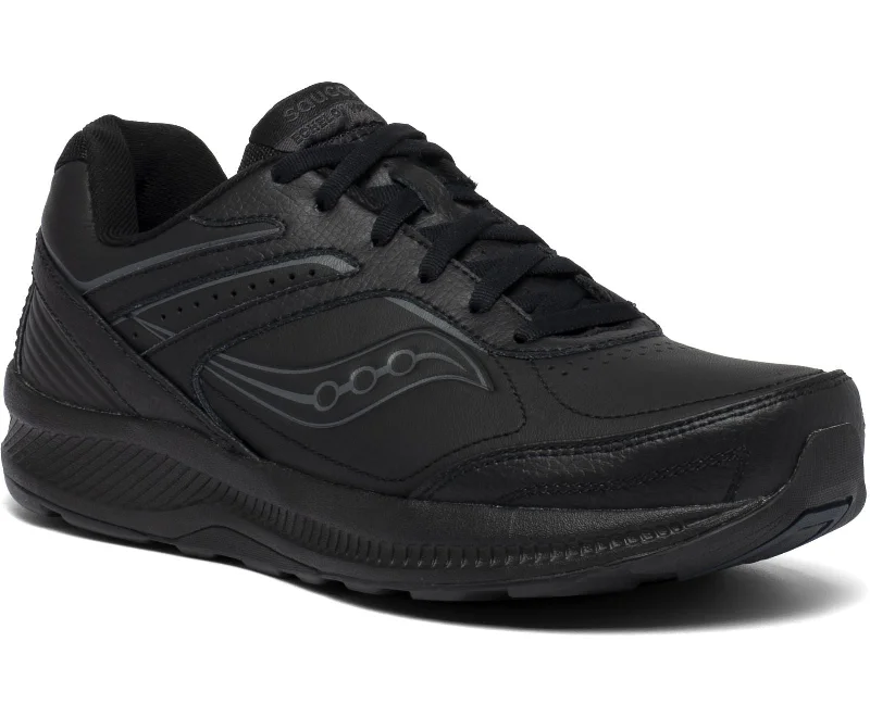 Saucony women's Echelon Walker 3 Medium, and Wide (S50200-2, S50201-2) black