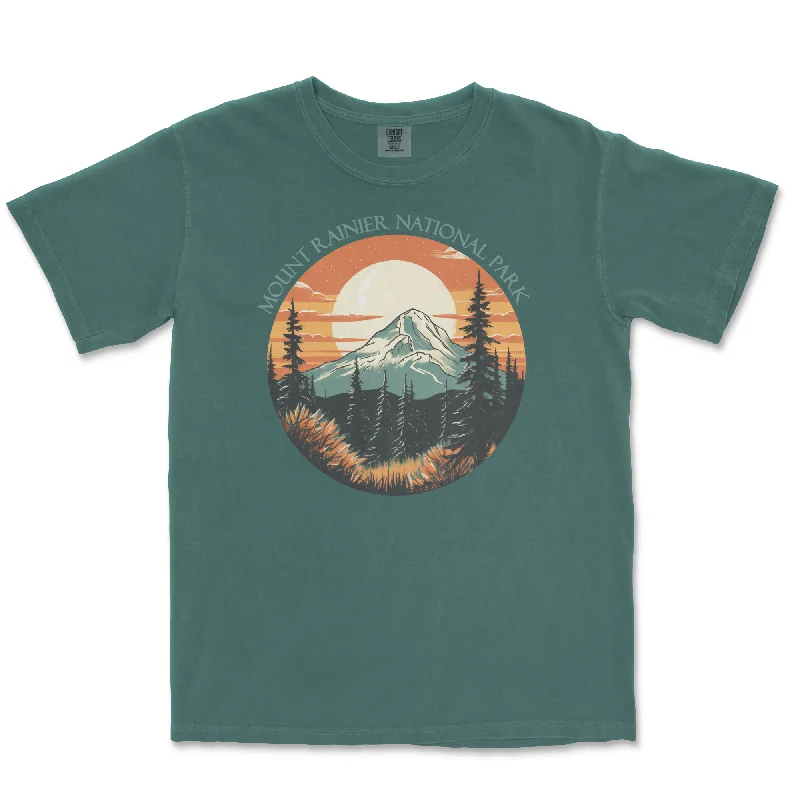 Mt Rainier National Park Comfort Colors T Shirt