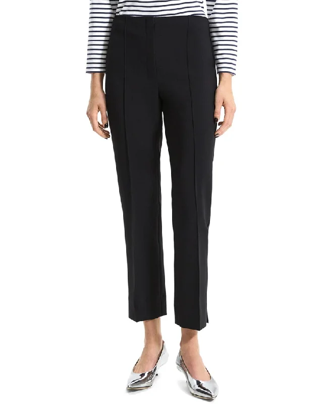 Theory Pintuck Straight Pant