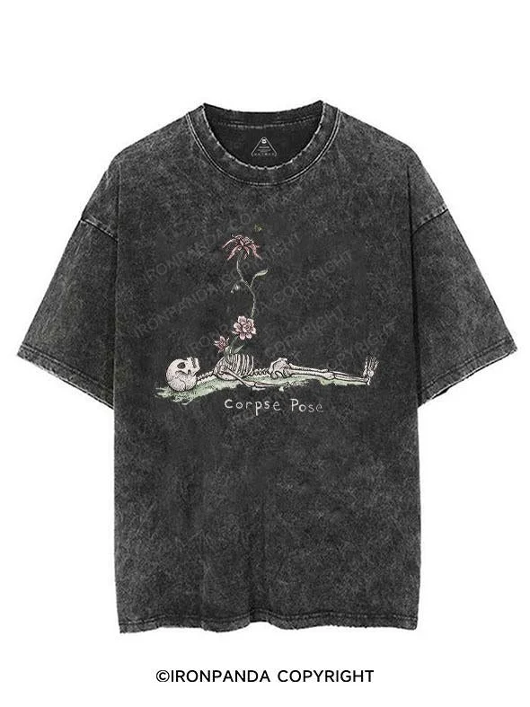 Corpse Yoga Pose VINTAGE GYM SHIRT