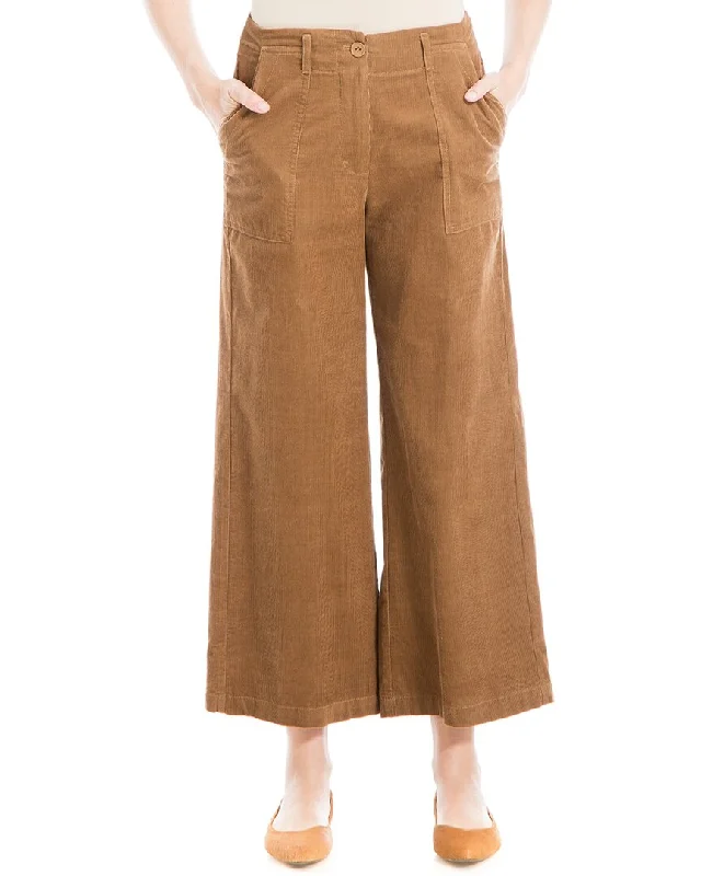 Max Studio Crop Wide Leg Corduroy Pant