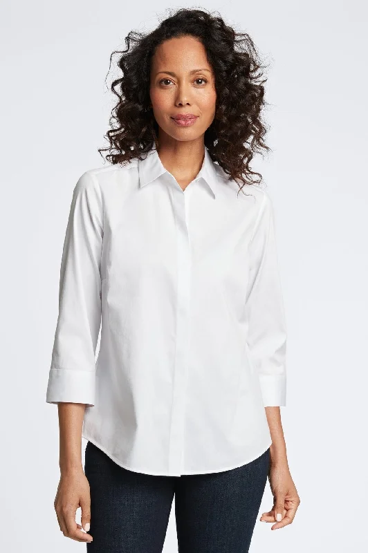 Luna No Iron Stretch Sateen Shirt