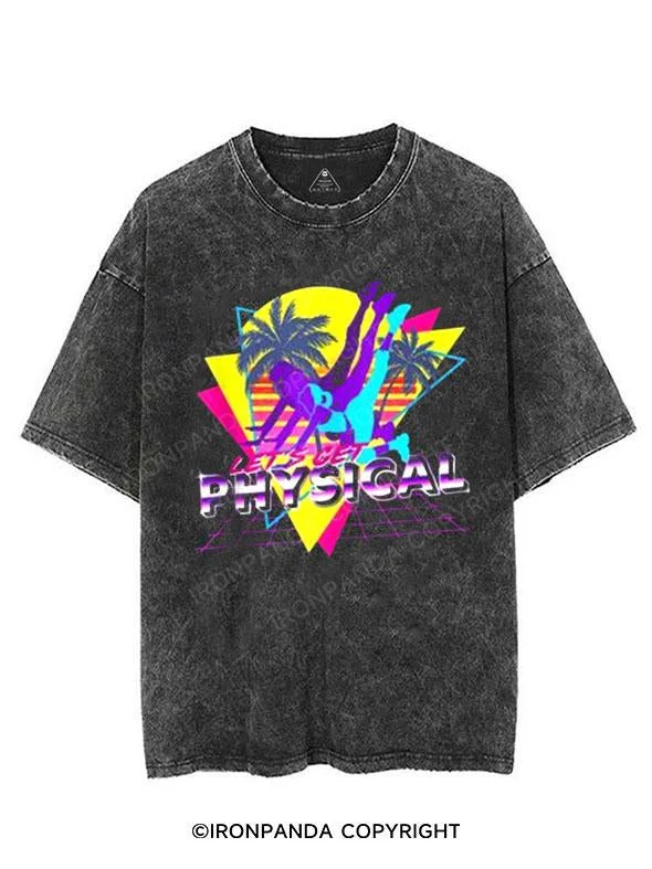 Lets Get Physical VINTAGE GYM SHIRT