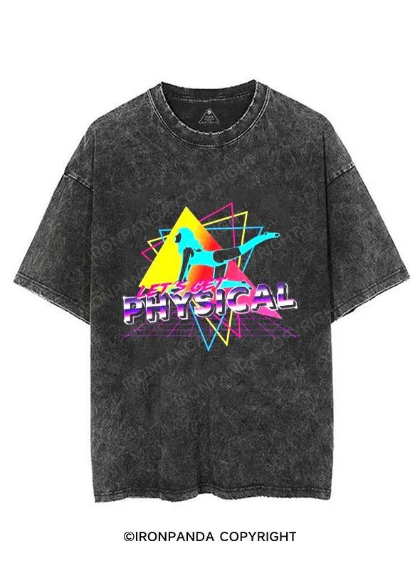 Let's get physical VINTAGE GYM SHIRT