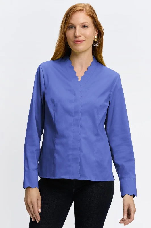 Bridget Stretch Matte Sateen No Iron Shirt