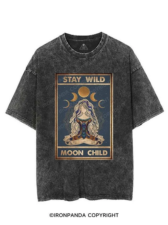 Stay Wild Moon Child VINTAGE GYM SHIRT