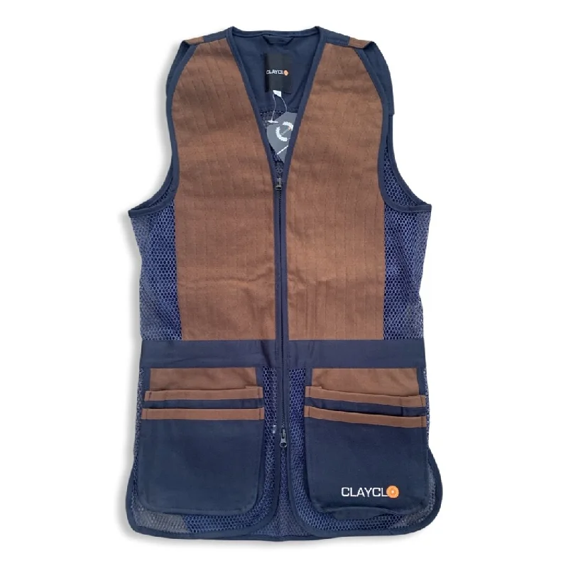 Clayclo Classic Pro Skeet Vest - Navy