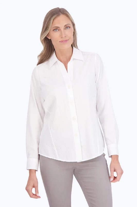 Paityn No Iron Retro Circle Jacquard Shirt