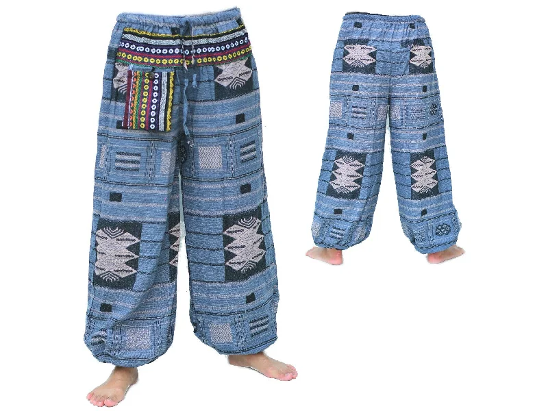 Genie Pants Aladdin Pants Men Women Gray