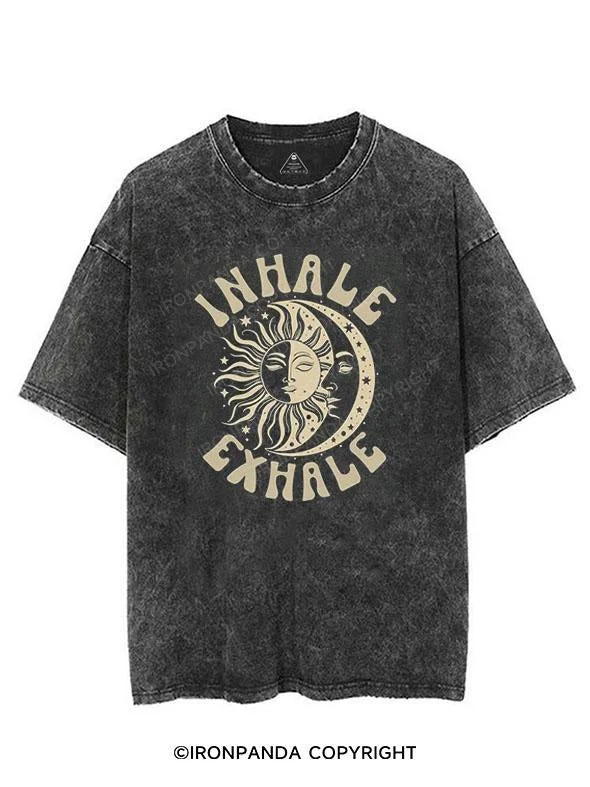 INHALE EXHALE VINTAGE GYM SHIRT