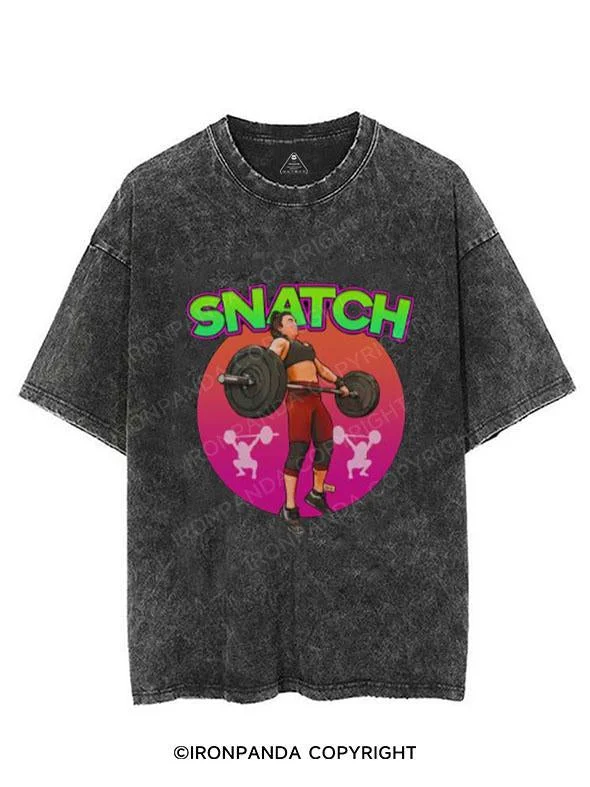 SNATCH VINTAGE GYM SHIRT