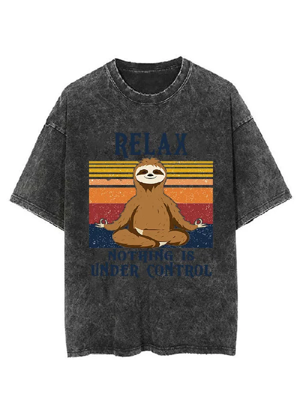 SLoth yoga Vintage Gym Shirt