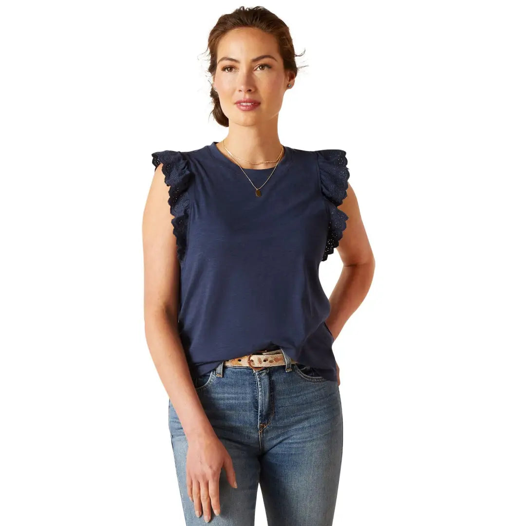 Ariat Womens Ludlow Short Sleeve Top