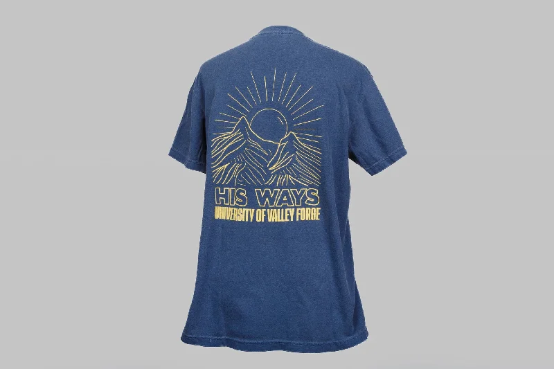 His Ways T-Shirt (Denim Blue)