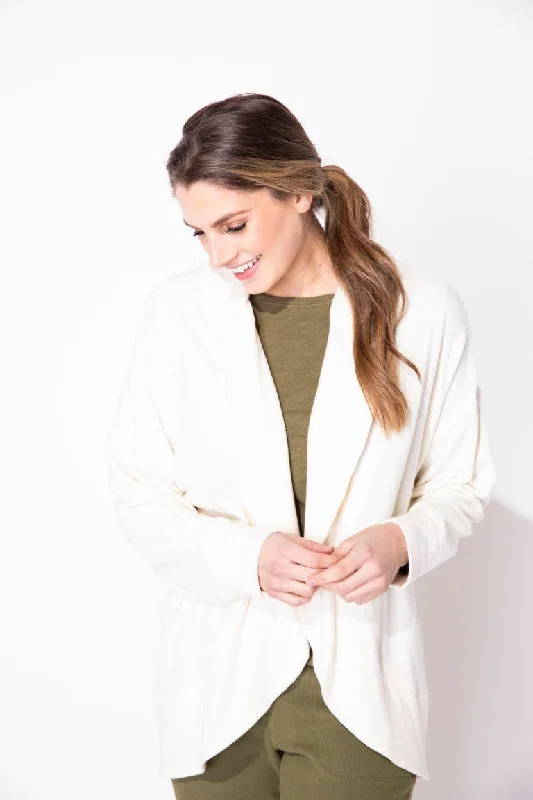 Cocoon Jacket in Ivory by Escape