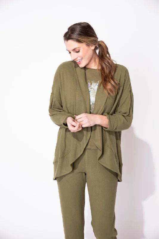 Cocoon Jacket in Olive by Escape