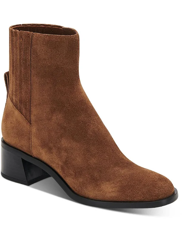 Layton Womens Suede Casual Ankle Boots