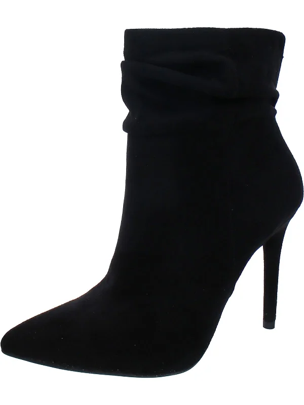 black microsuede