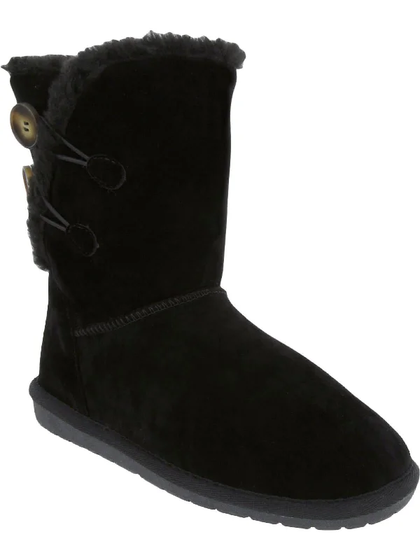 Marty Womens Faux Fur Lined Comfort Booties