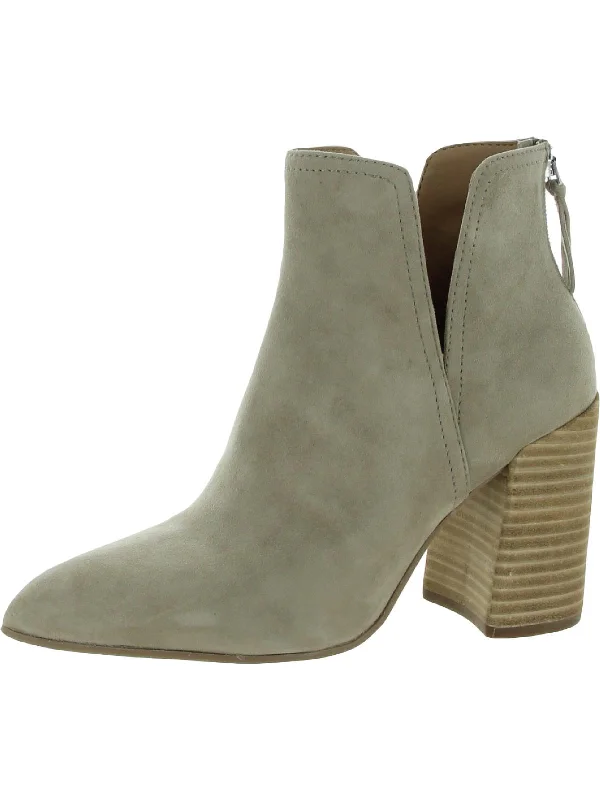 Thrived Womens Suede Pointed toe Ankle Boots