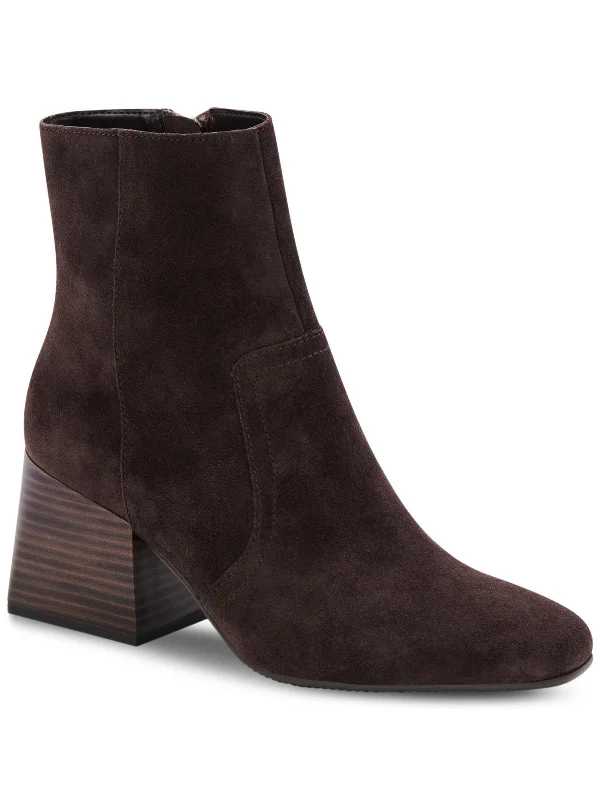 Tora Womens Suede Booties Ankle Boots