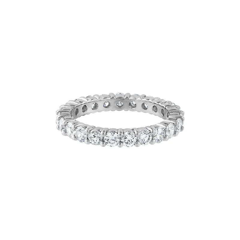 LaViano Fashion 1.68 Carats Platinum Diamond Eternity Wedding Band