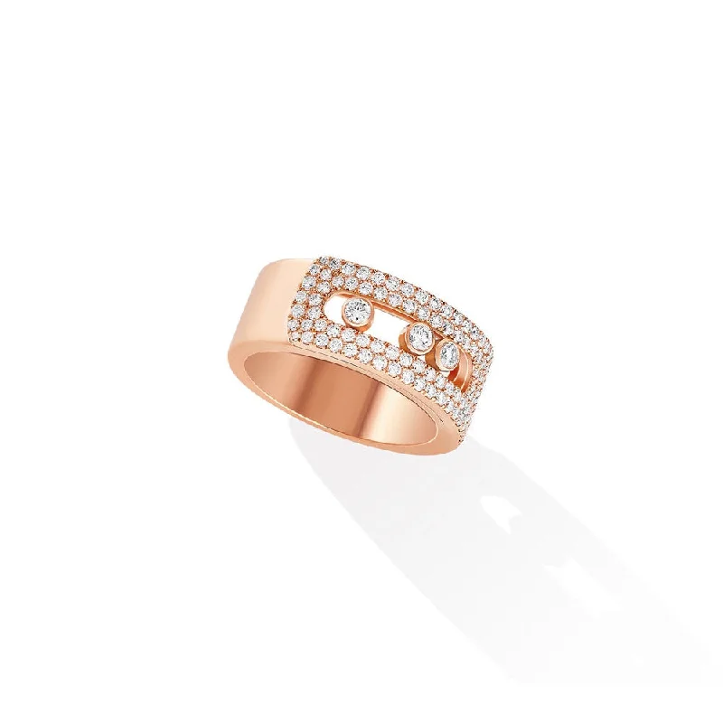 Messika 18K Rose Gold Diamond Ring