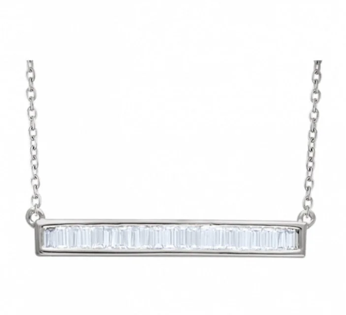 14K White Gold Necklace