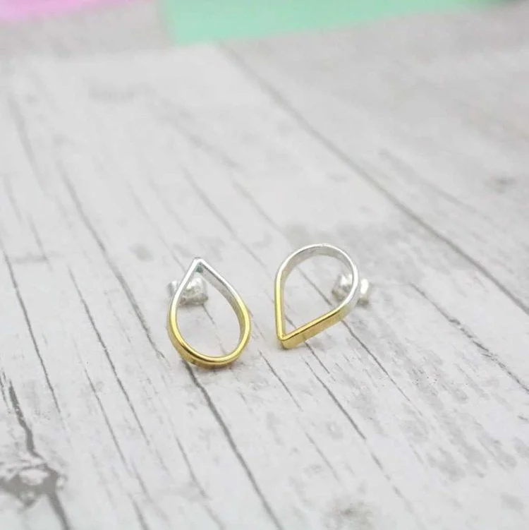 Loop Small Topsy Turvy Studs