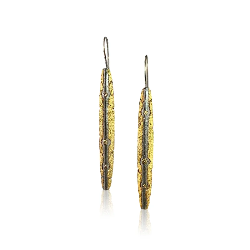 San Andreas Spire Earrings - Gold