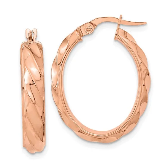 14K Rose Gold Earrings