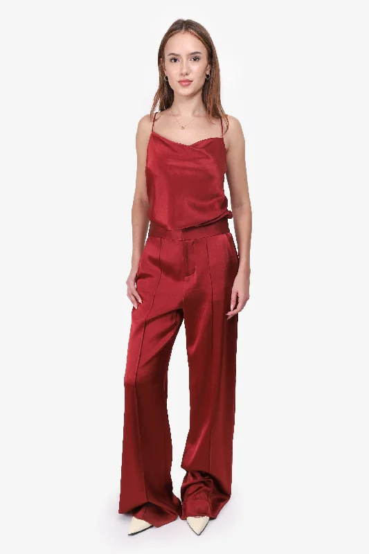 Alice + Olivia Red Tank and Pant Set Size XS/0