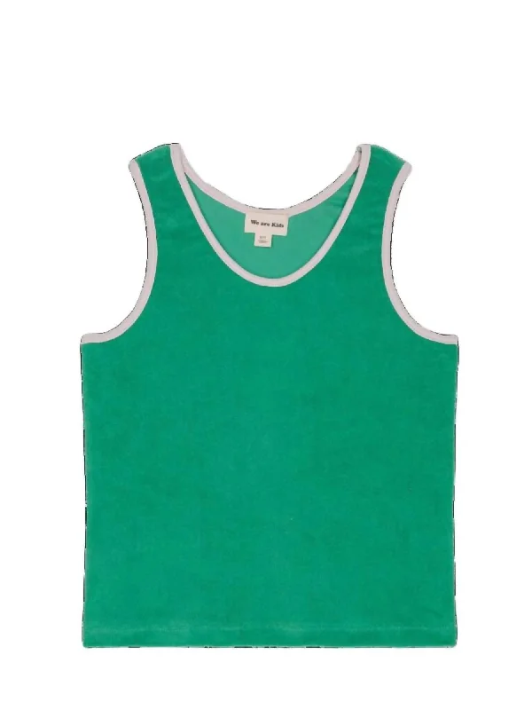 Kids Marcel Tank Top In Paradise