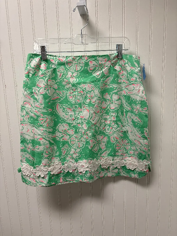 Skirt Designer By Lilly Pulitzer In Green, Size: L