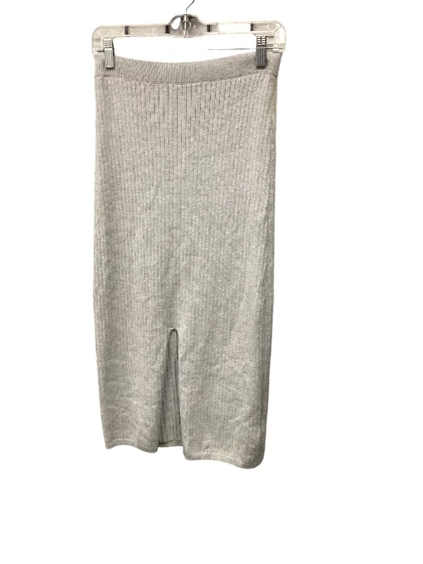 Skirt Midi By Free People In Grey, Size: M