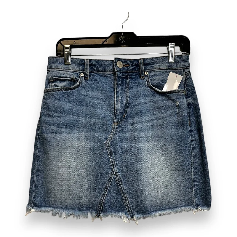 Skirt Mini & Short By Loft O In Denim, Size: 4