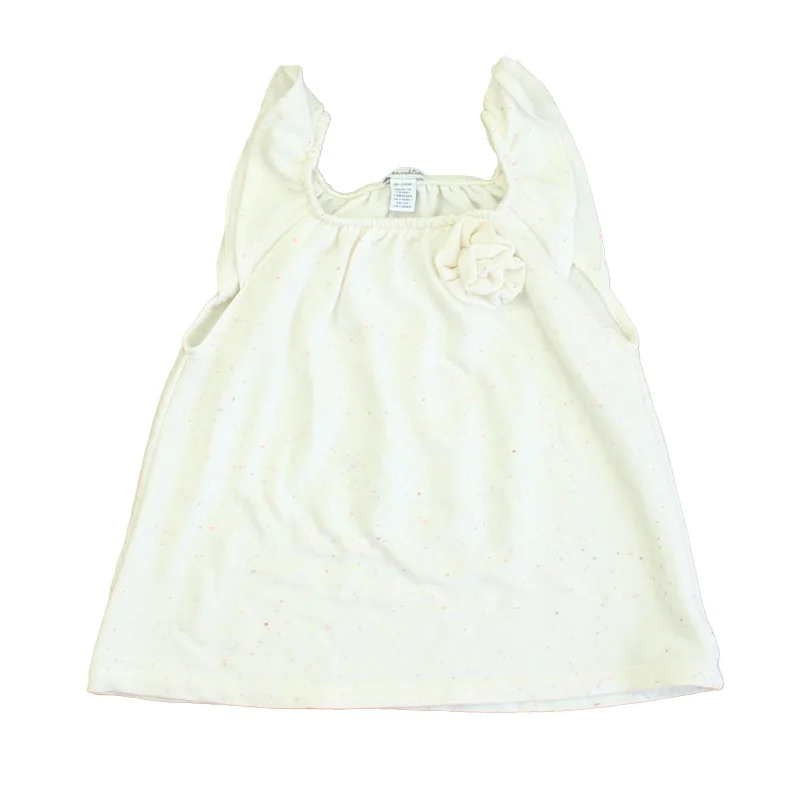 Splendid Girls Ivory Speckled Tank Top