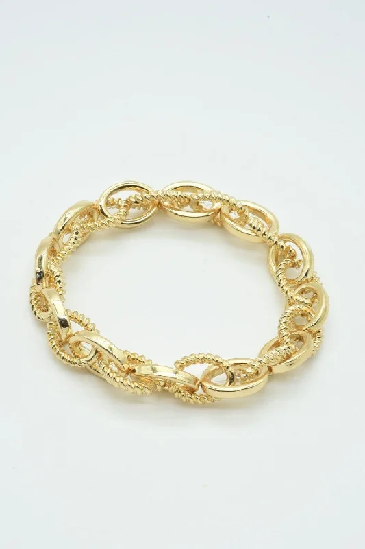 CB2192 Stretch Chain Link Bracelet