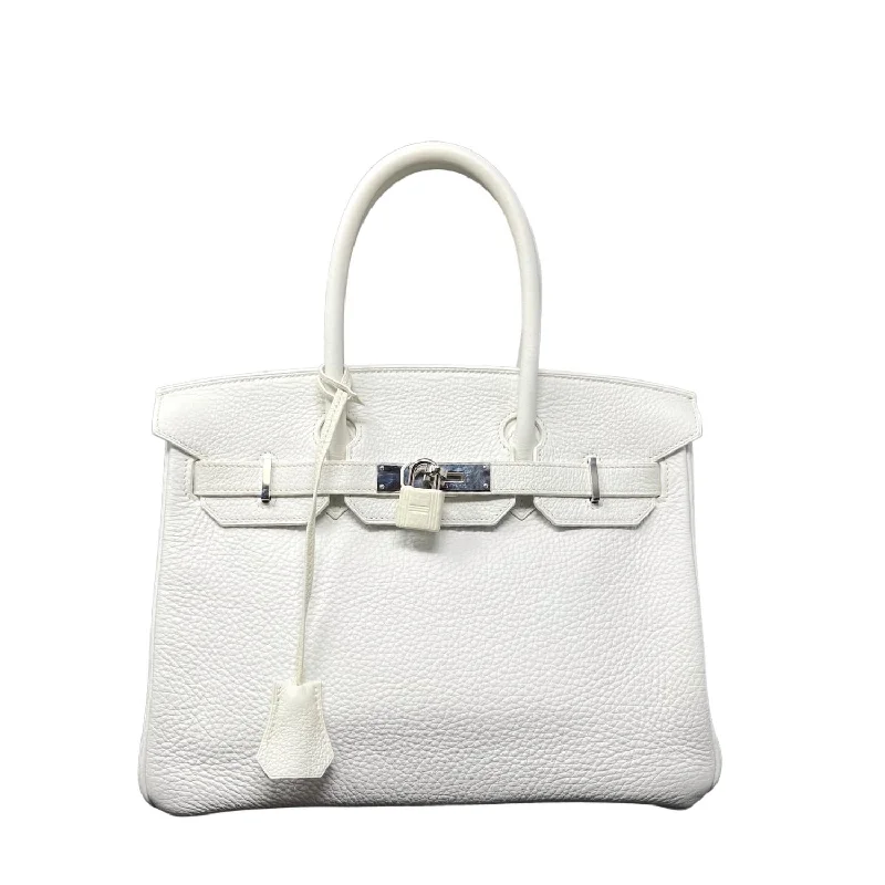 Pre-Loved Clemence Birkin 30 In Blanc