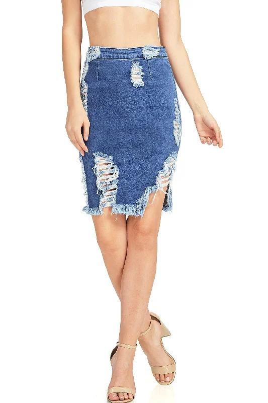 Modern Femme Denim Skirt